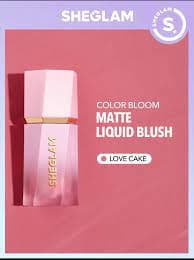 Shein SheGlam Color Bloom liquid blush : love cake