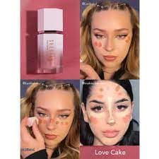 Shein SheGlam Color Bloom liquid blush : love cake