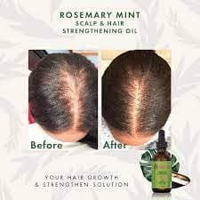 MIELLE Organics Rosemary Mint Scalp & Hair Strenghthening Oil 59ml