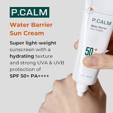 P.CALM Water Barrier Sun Cream SPF50+ PA++++ , 50ml