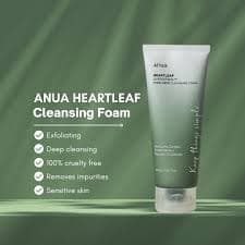 Anua - Heartleaf Quercetinol Pore Deep Cleansing Foam [New Version - 150ml]
