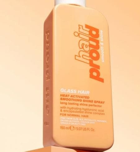 Hair Proud Glass Hair - Heat-Activated Smoothing Shine Spray 150ml