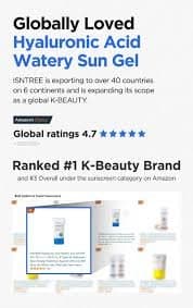 sntree - Hyaluronic Acid Watery Sun Gel [New Version - 50ml]
