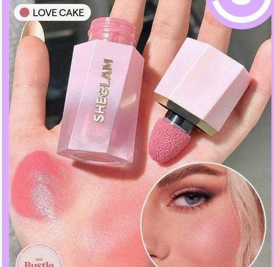 Shein SheGlam Color Bloom liquid blush : love cake