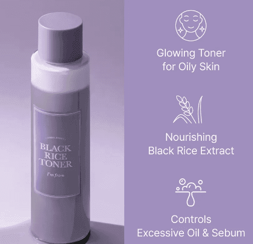 I'm from - Black Rice Toner Mini, 30ml