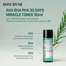 Some By Mi - AHA BHA PHA 30 Days Miracle Toner Mini 30ml