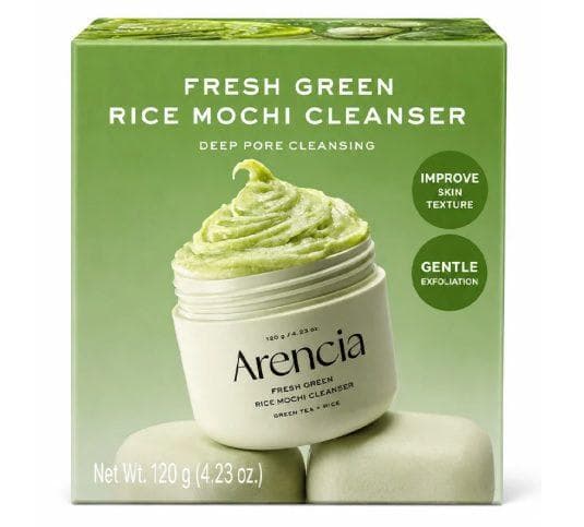 Arencia Fresh Green Rice Mochi Cleanser 120g