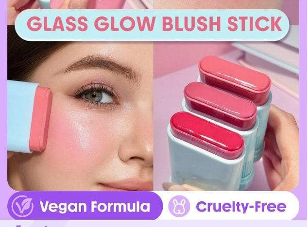 SHEGLAM Glass Glow Blush Stick- Pink Lemonade