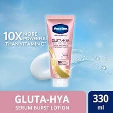 Vaseline® Gluta-Hya Smooth Radiance Serum Burst Lotion,330ml