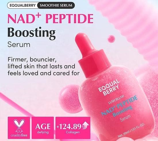 Eqqualberry NAD+ Peptide Boosting Serum 30ml