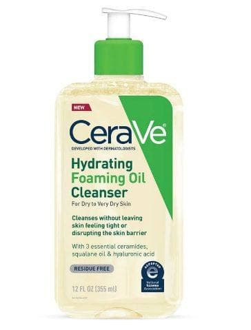 Cerave Hydrating Foaming Oil Cleanser 355ml