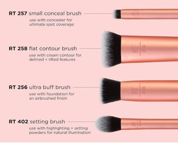 Real Techniques Face Base Set ( 4 brushes )