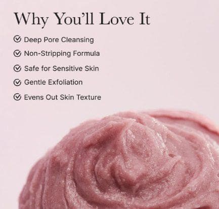 Arencia Fresh Rosehip Rice Mochi Cleanser 120g