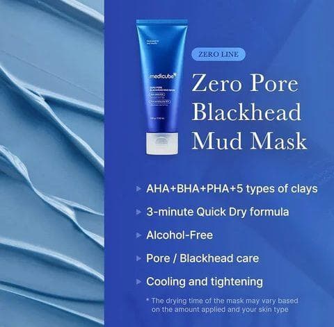 Medicube Zero Pore Blackhead Mud Mask - 100g