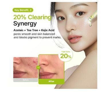PURITO Azelaic Acid 10% + Kojic Acid + Tea Tree Serum 30ml