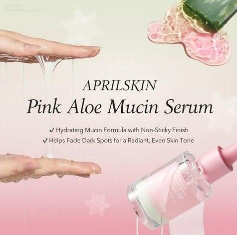 APRILSKIN PINK ALOE MUCIN SERUM 30ML
