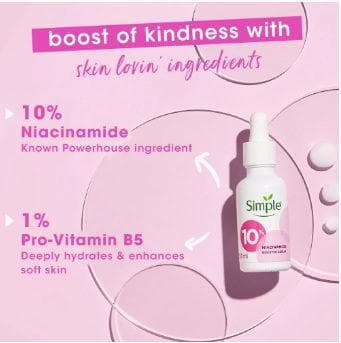 Simple 10% Niacinamide Booster Serum - 30ml