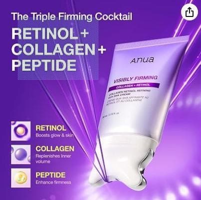 ANUA Collagen Retinol Refining Gua Sha Cream 80ml