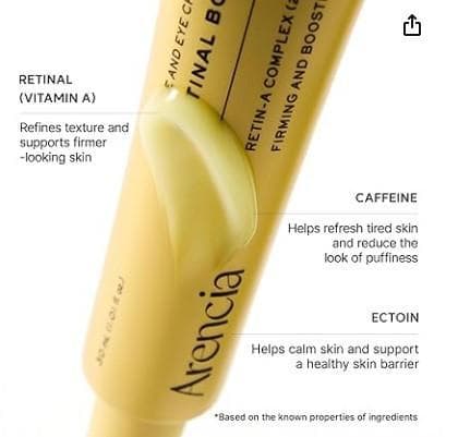 Arencia Retinal Booster Shot 30ml