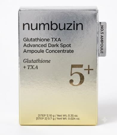 numbuzin No.5 Glutathione TXA Dark Spot Ampoule