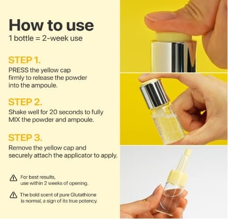 numbuzin No.5 Glutathione TXA Dark Spot Ampoule