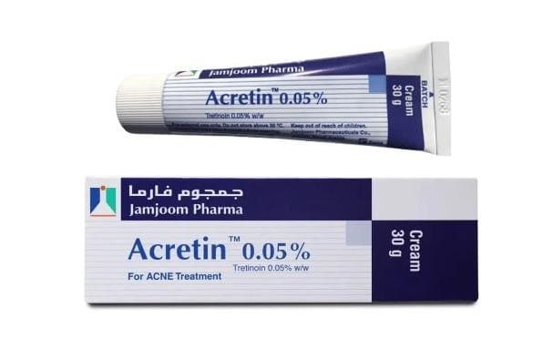 Jamjoom Acretin Tretinoin 0.05% Cream 30g