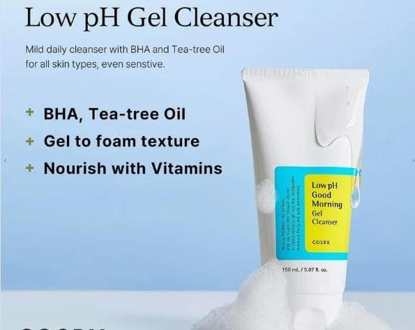 COSRX - Low pH Good Morning Gel Cleanser 150ml