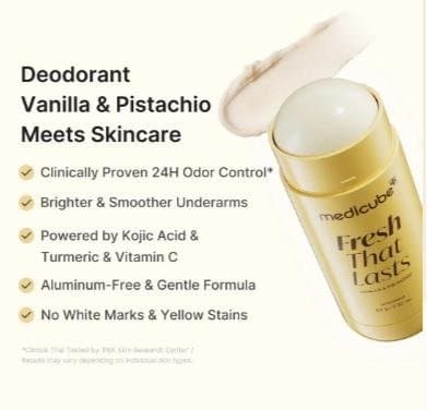 Medicube Kojic Acid Brightening Deodorant (Vanilla & Pistachio)