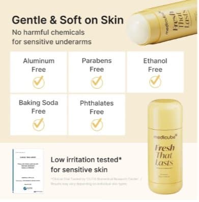 Medicube Kojic Acid Brightening Deodorant (Vanilla & Pistachio)