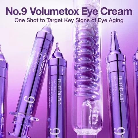 NUMBUZIN NO.9 NAD+ RETINOL VOLUMETOX EYE CREAM 10ML