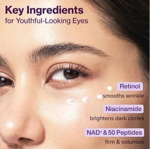 NUMBUZIN NO.9 NAD+ RETINOL VOLUMETOX EYE CREAM 10ML