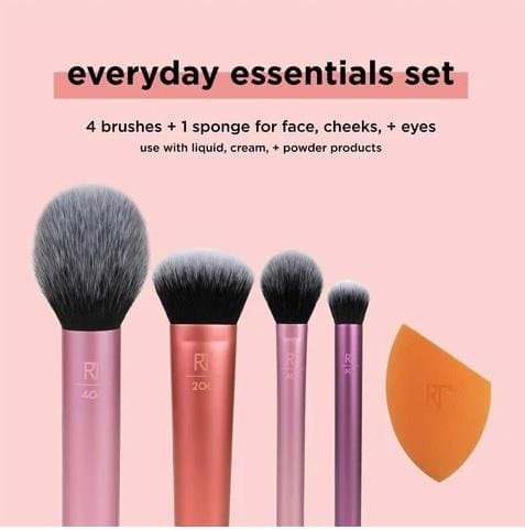 The Real Techniques Everyday Essentials Set Of 5