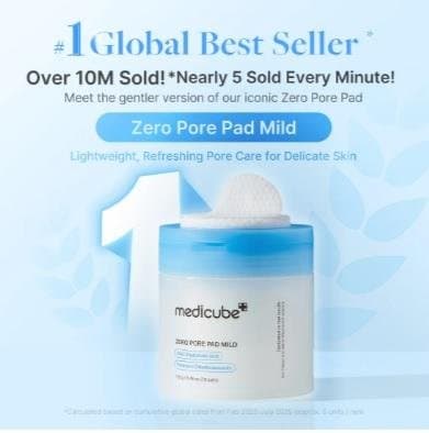 MEDICUBE ZERO PORE PAD ( MILD ) 70PADS