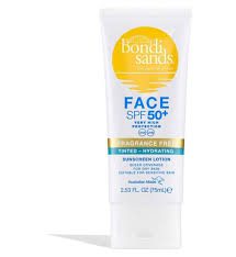 Bondi Sands SPF 50+ Fragrance Free Hydrating Tinted Face Lotion , 75ml