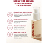KSECRET - SEOUL 1988 Serum : Retinal Liposome 2% + Black Ginseng, 30ml