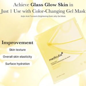 MEDICUBE KOJIC ACID TURMERIC BRIGHTENING GEL MASK
