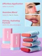 Sheglam Glass Glow Blush Stick - Cherry Express - Image 3